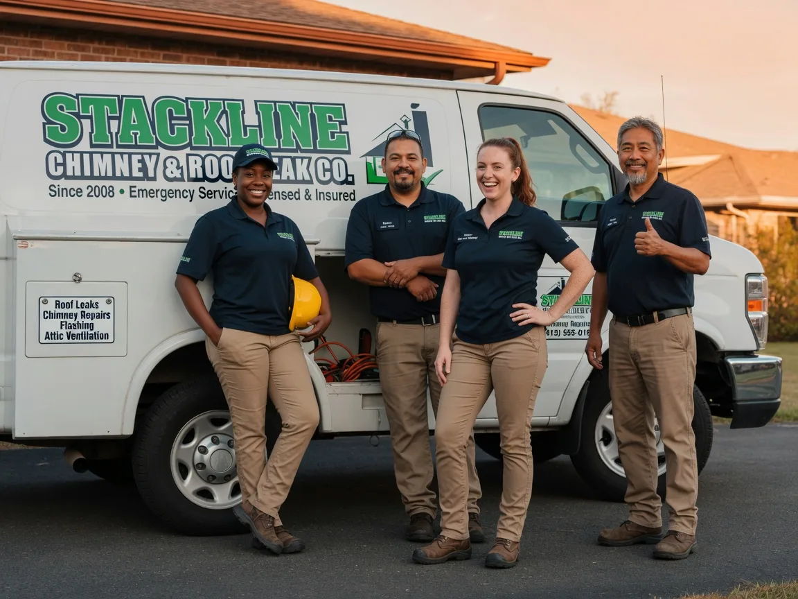 Chimney flashing repair company in Conyngham, PA